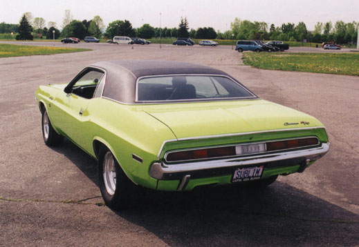 Mark always dreamed of owning a sublime 70 Challenger R T He 